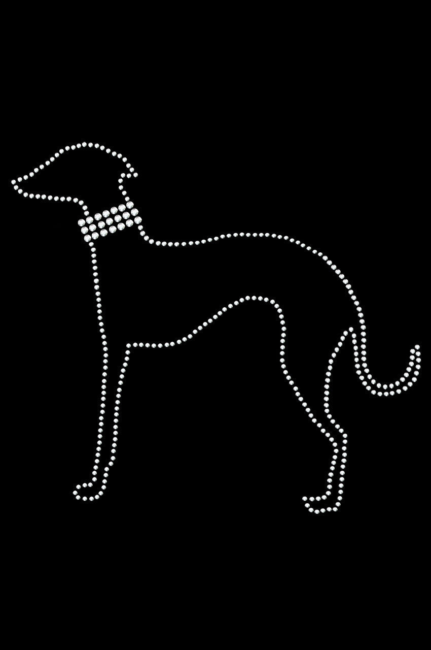 Greyhound (Outline) - Womens T-shirt