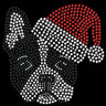 Boston Terrier with Santa Hat - Custom Tutu