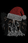 Papillon with Santa Hat - Custom Tutu
