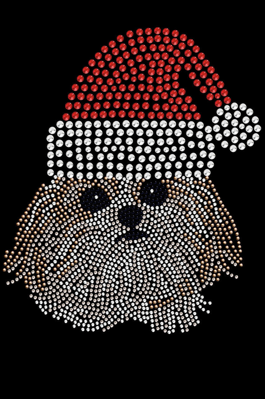 Shih Tzu with Santa Hat - Custom Tutu