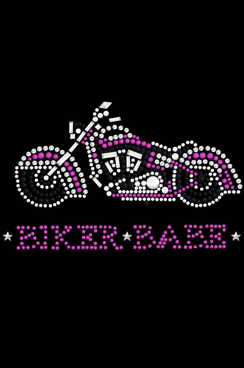 Biker Babe (Pink Motorcycle) - Custom Tutu