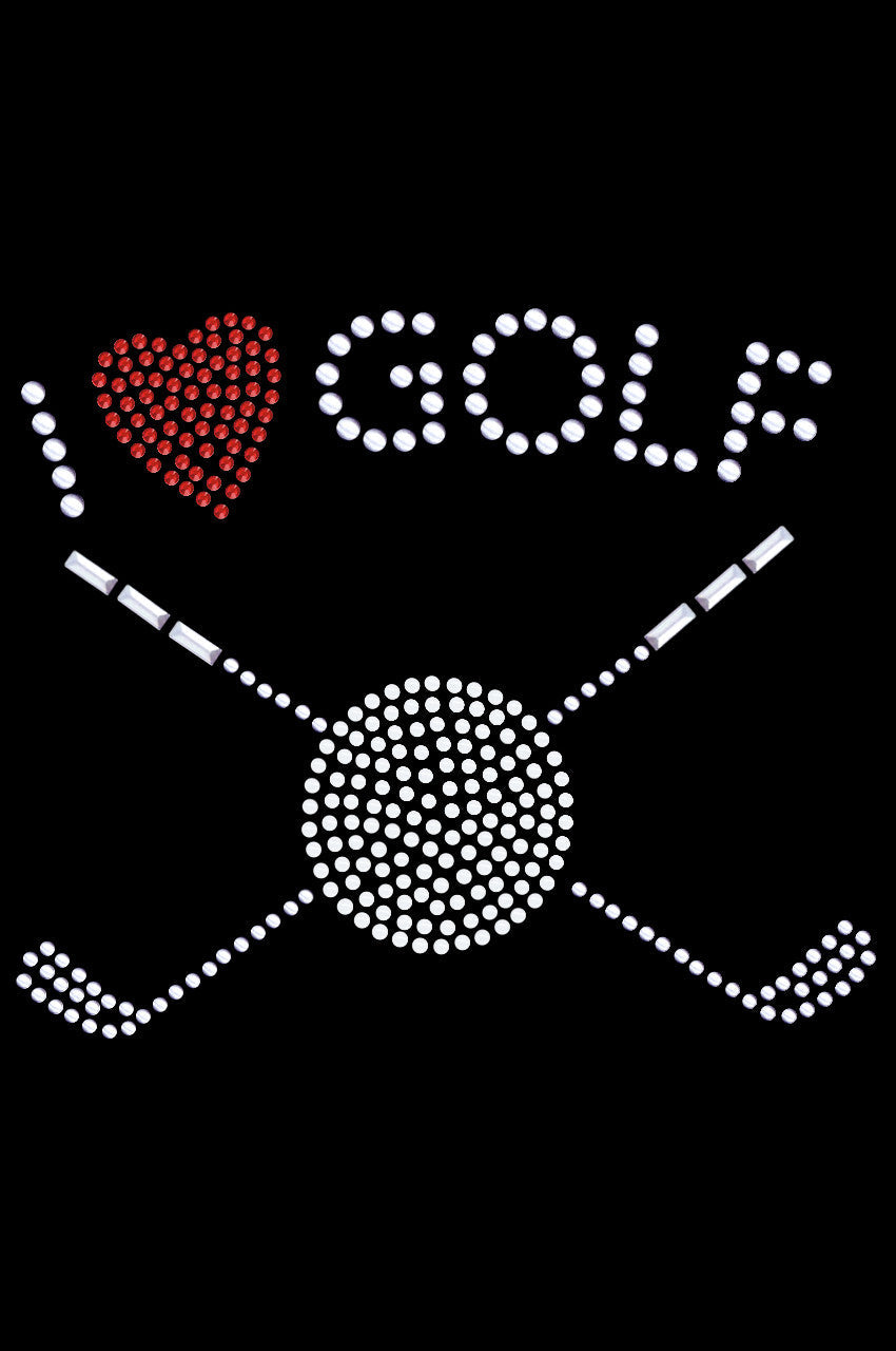 I Love Golf (Small) - Custom Tutu