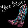 Boot (Pink & Turquoise with Yee Haw) - Custom Tutu