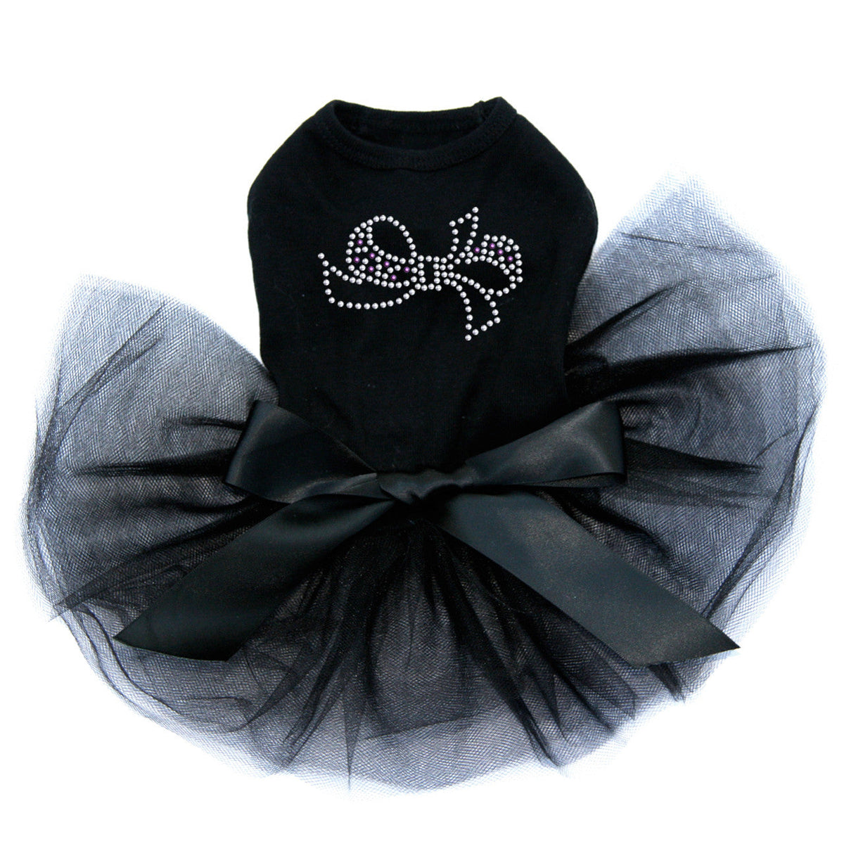 Bow (Purple & Silver) - Custom Tutu