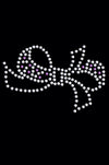 Bow (Purple & Silver) - Bandanna