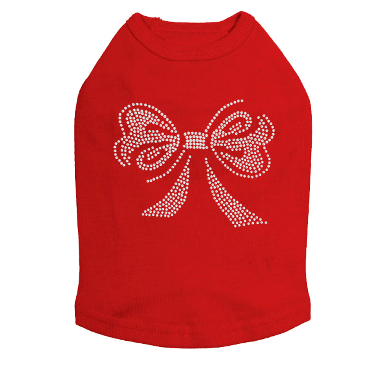 Bow (Rhinestones) - Dog Tank