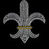 Fleur de Lis (Rhinestones & Nailheads) - Women's T-shirt