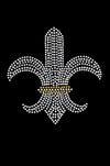 Fleur de Lis (Rhinestones & Nailheads) - Women's T-shirt