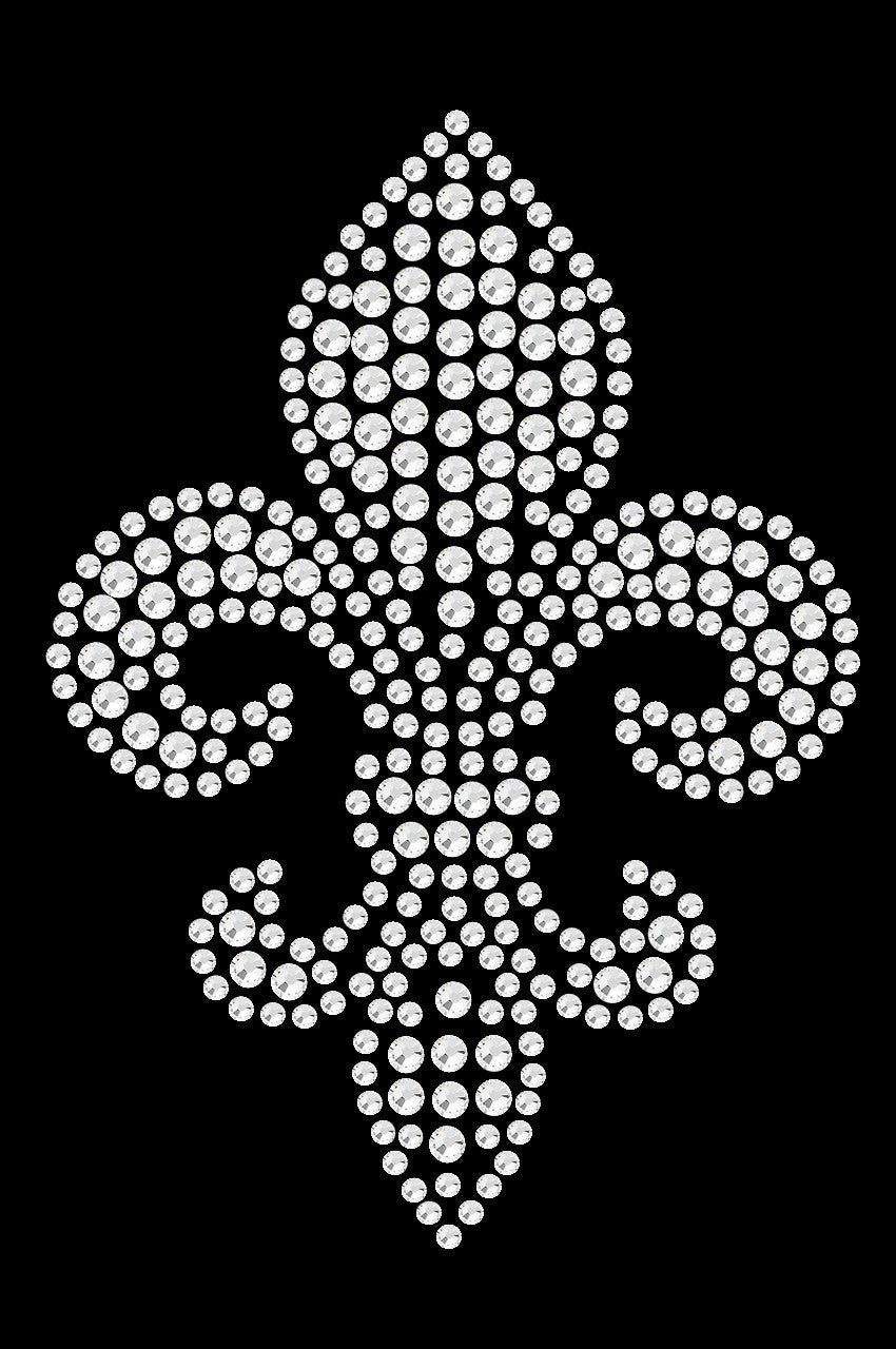 Fleur de Lis (Rhinestone) - Bandanna