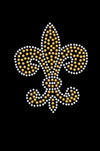 Fleur de Lis (Gold Rhinestuds) - Women's T-shirt