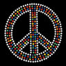 Peace Sign (Multicolor) - Custom Tutu