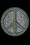 Peace Sign (Blue) - Women's T-shirt