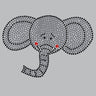 Elephant face - Bandanna