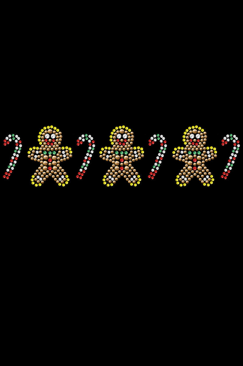 Gingerbread Men & Candy Canes - Custom Tutu