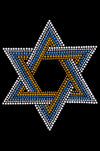 Star of David - Large (Blue, Silver, & Gold) - Custom Tutu