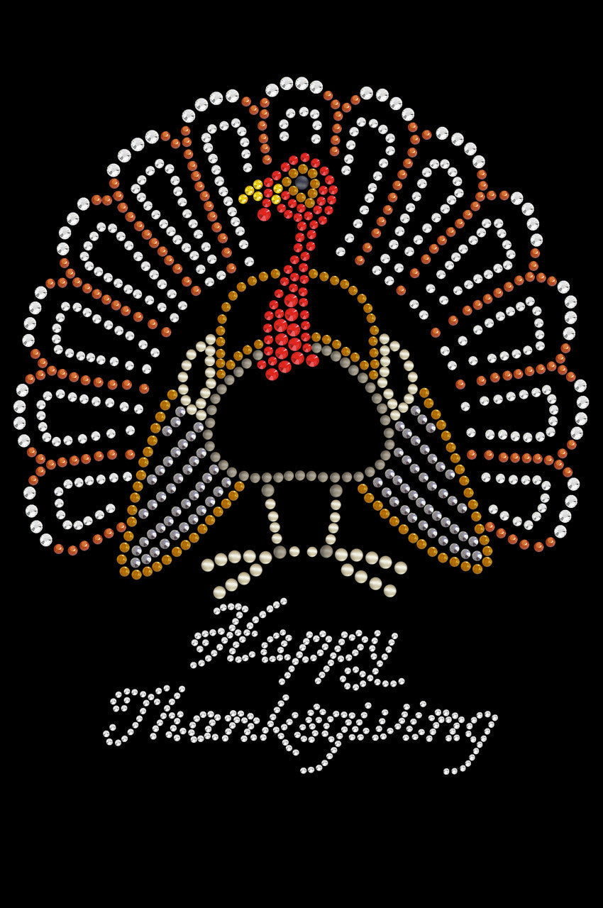 Happy Thanksgiving Turkey 2 Bandanna