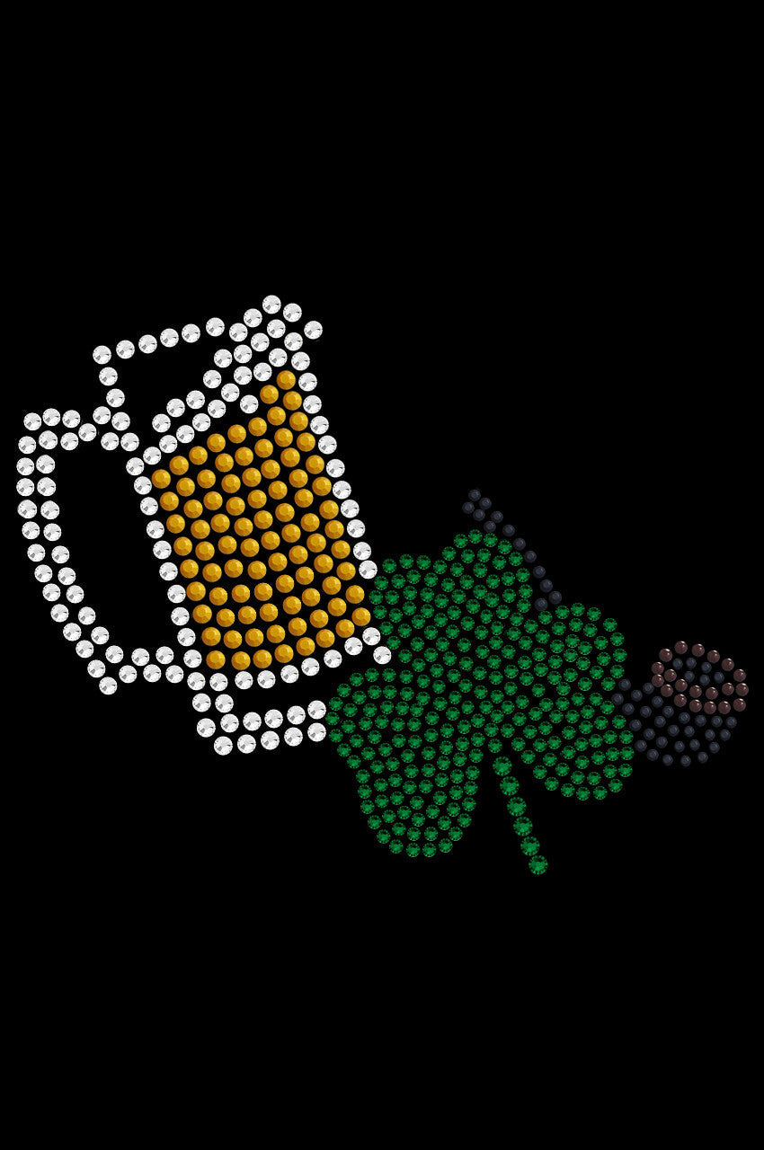 Beer Mug, Clover, & Pipe - Dog Custom Tutu