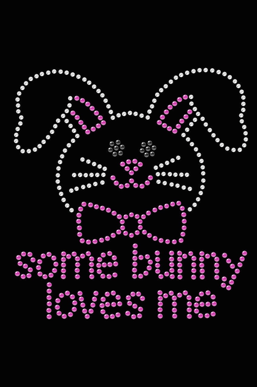Some Bunny Loves Me (Pink) - Bandanna