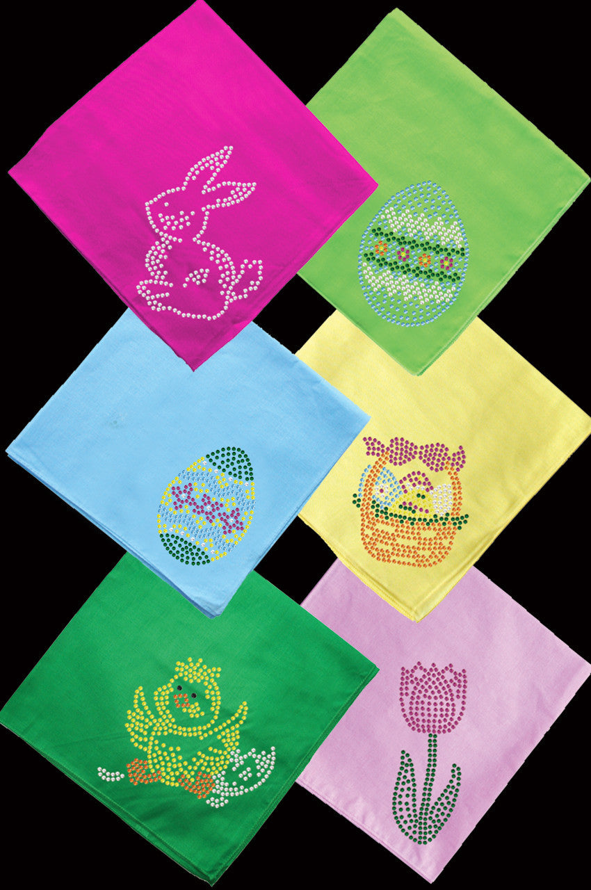 Assortment of Easter Bandannas - Bandanna
