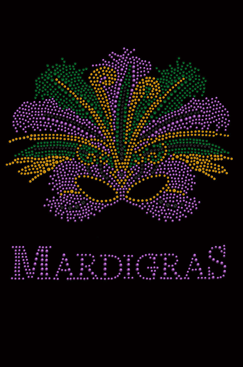 Madi Gras with Mask - Custom Tutu