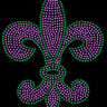 Fleur de Lis Purple & Green - Custom Tutu