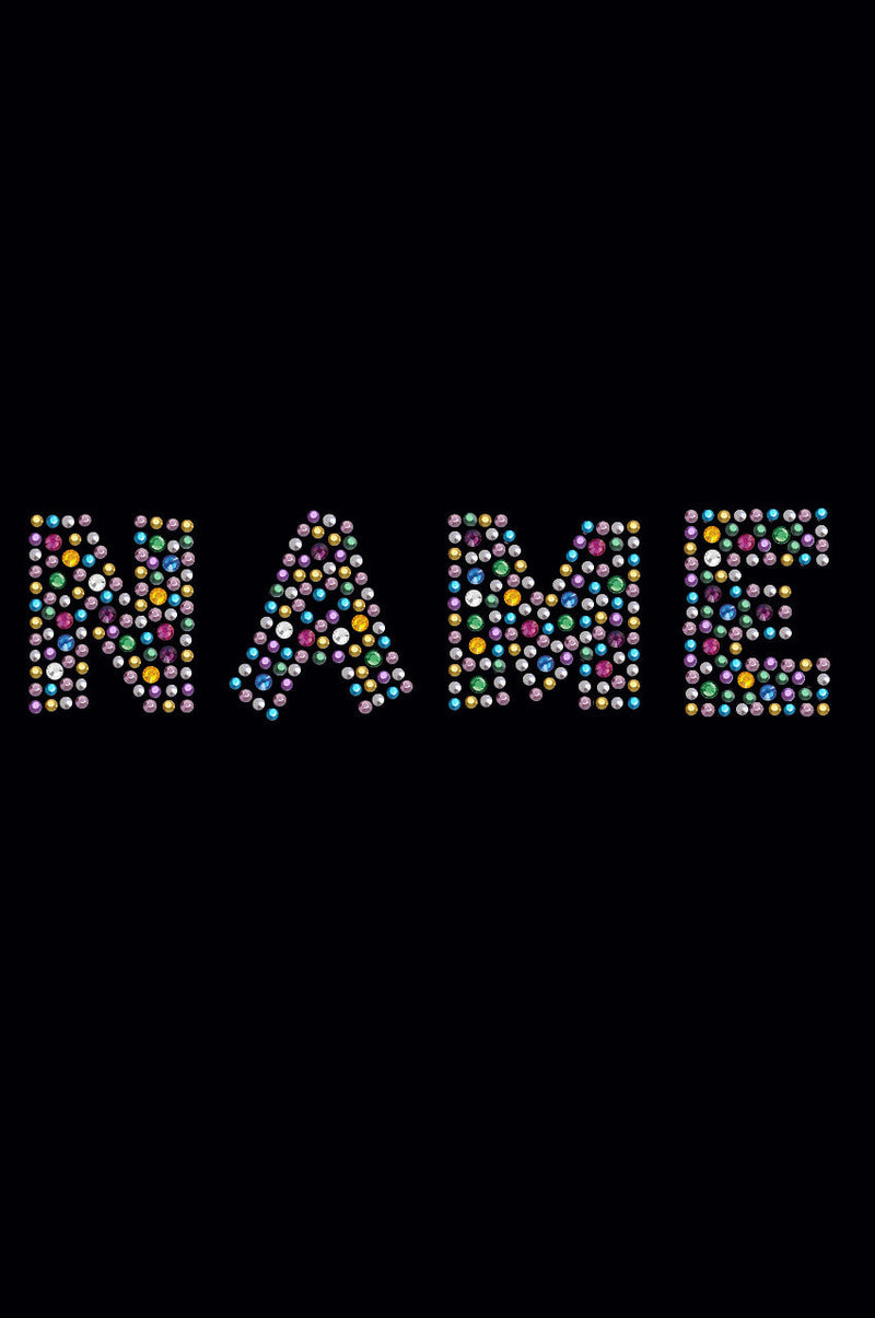 Custom Name - Multicolor - Tutu