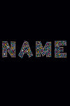 Custom Name - Multicolor - Womens T-shirt