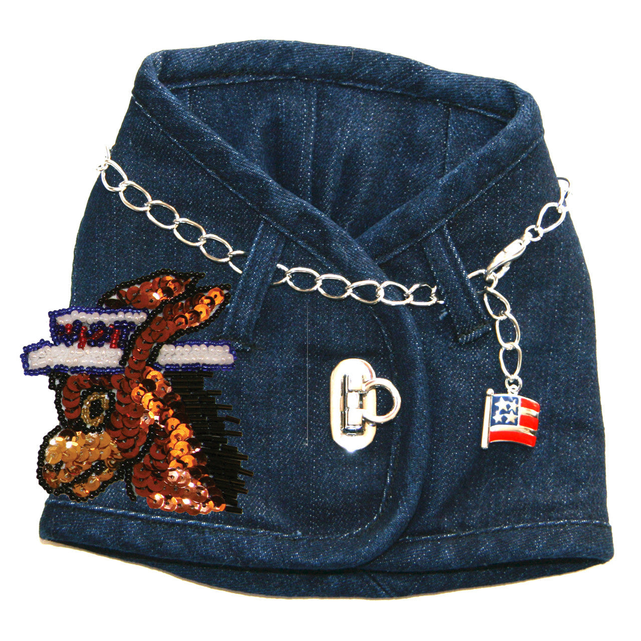 The Hollywood Chain Collars (Harness Vest Sold Separately)