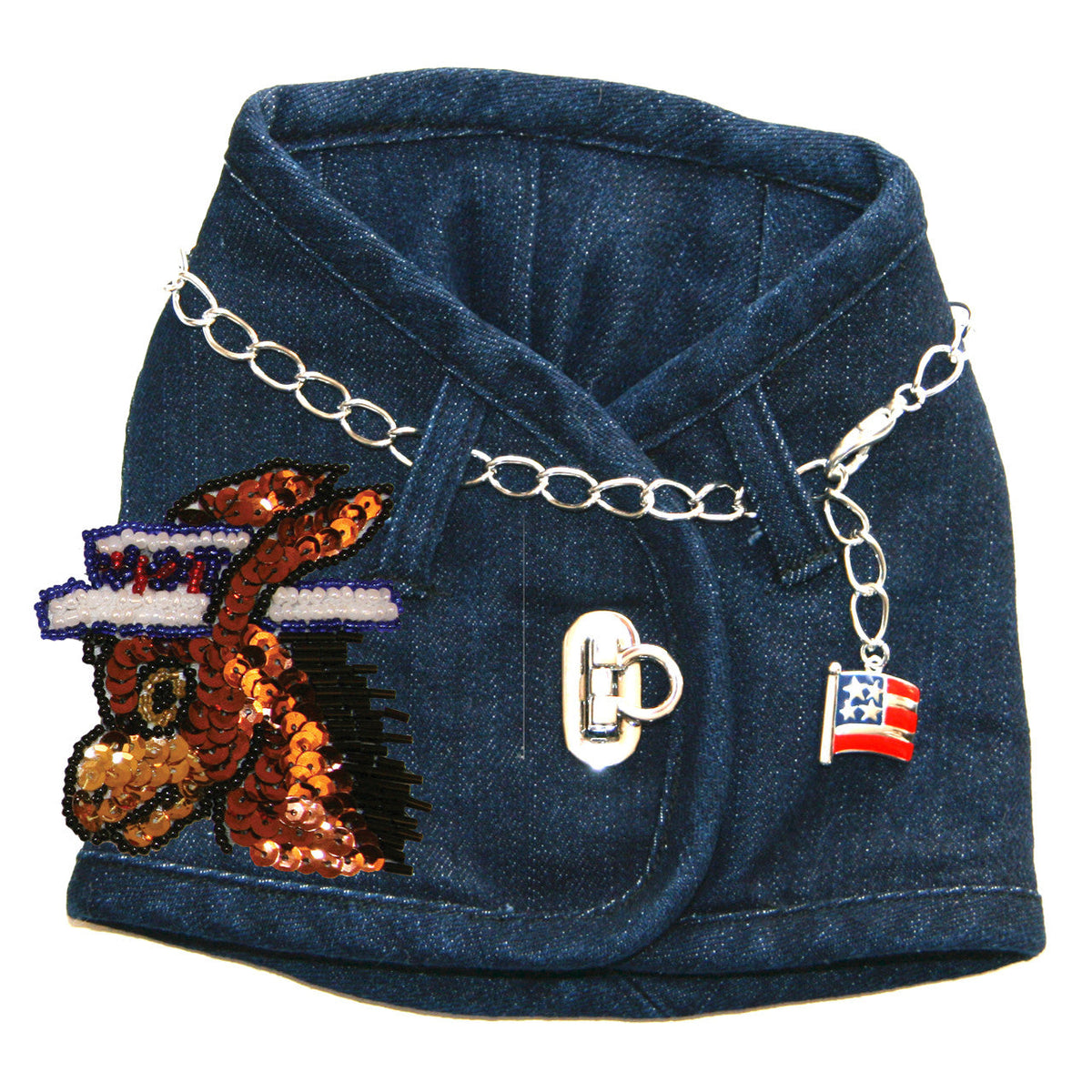 The Hollywood Chain Collars (Harness Vest Sold Separately)
