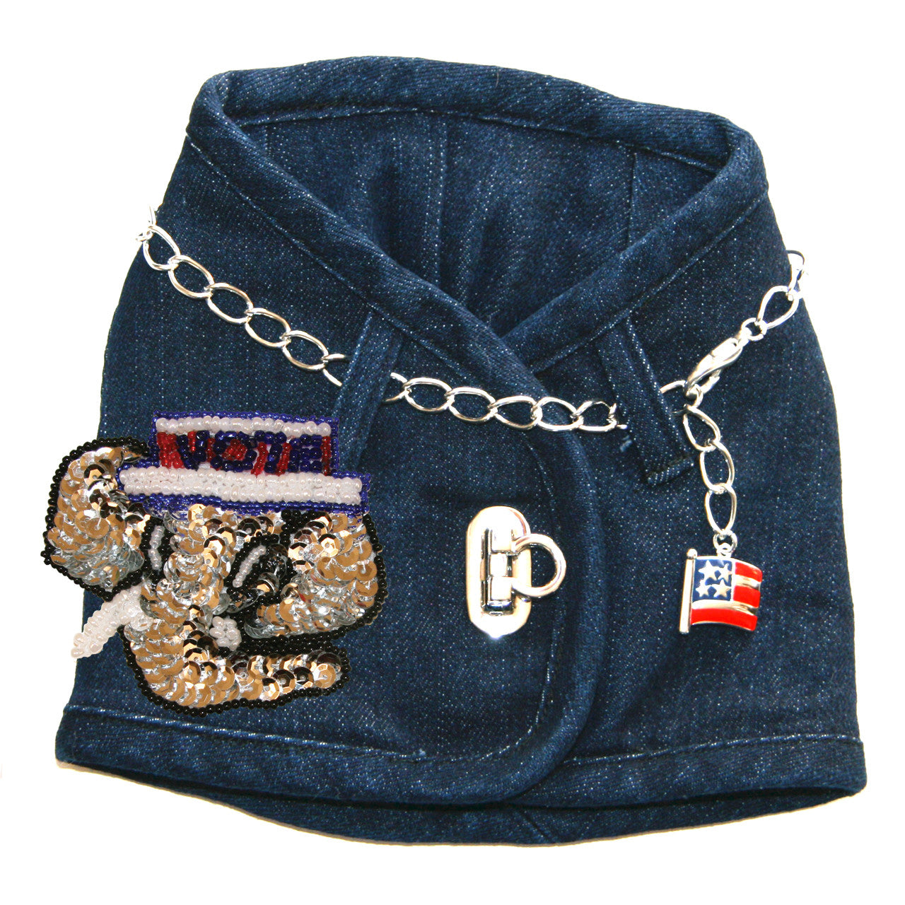 The Hollywood Chain Collars (Harness Vest Sold Separately)