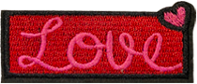 Love Pink & Red Patch