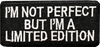 I'm Not Perfect - Patch