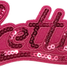 Pretty Pink Sequin - Patch