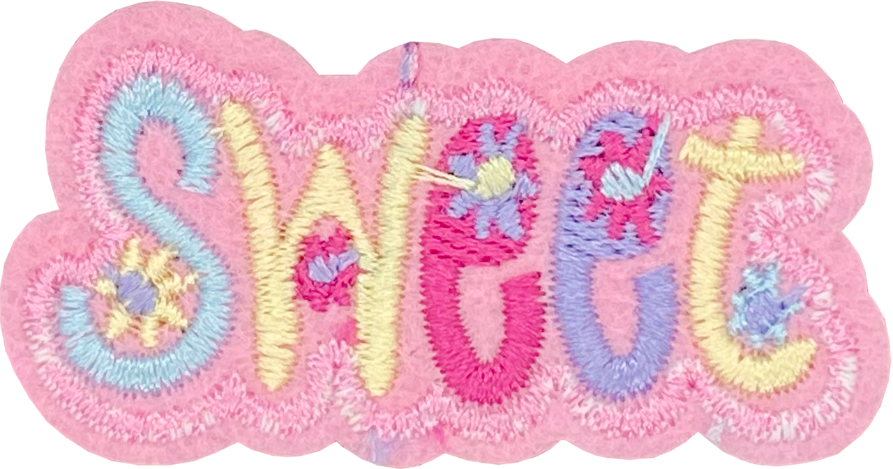 Sweet (Pink with Multicolor) - Patch