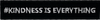 Kindness is everything - Patch