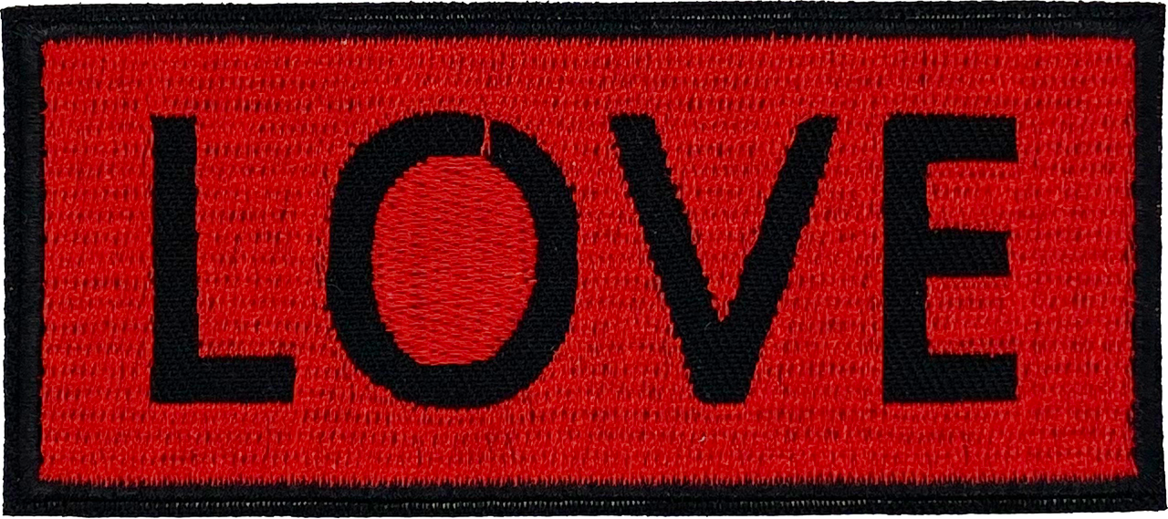 Large Red Love- Patch