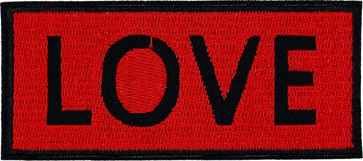 Large Red Love- Patch