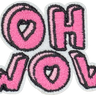 Oh Wow Pink - Patch