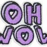Oh Wow Purple- Patch