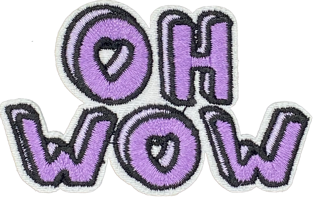Oh Wow Purple- Patch