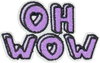 Oh Wow Purple- Patch