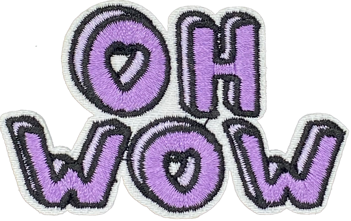 Oh Wow Purple- Patch