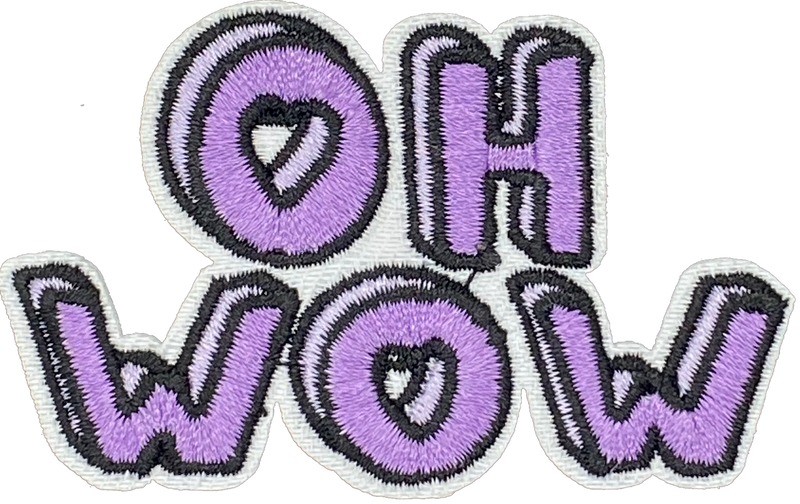 Oh Wow Purple- Patch