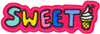 Sweet - Hot Pink - Patch