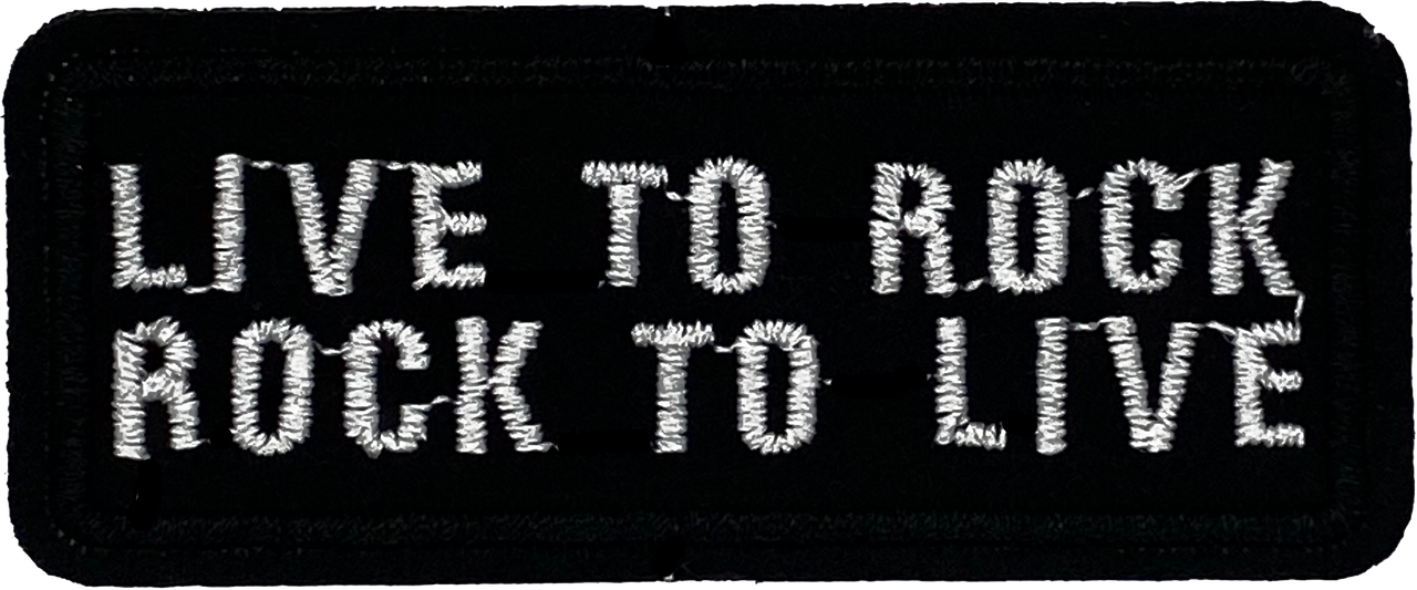 Live to Rock - Rock to Live - Patch