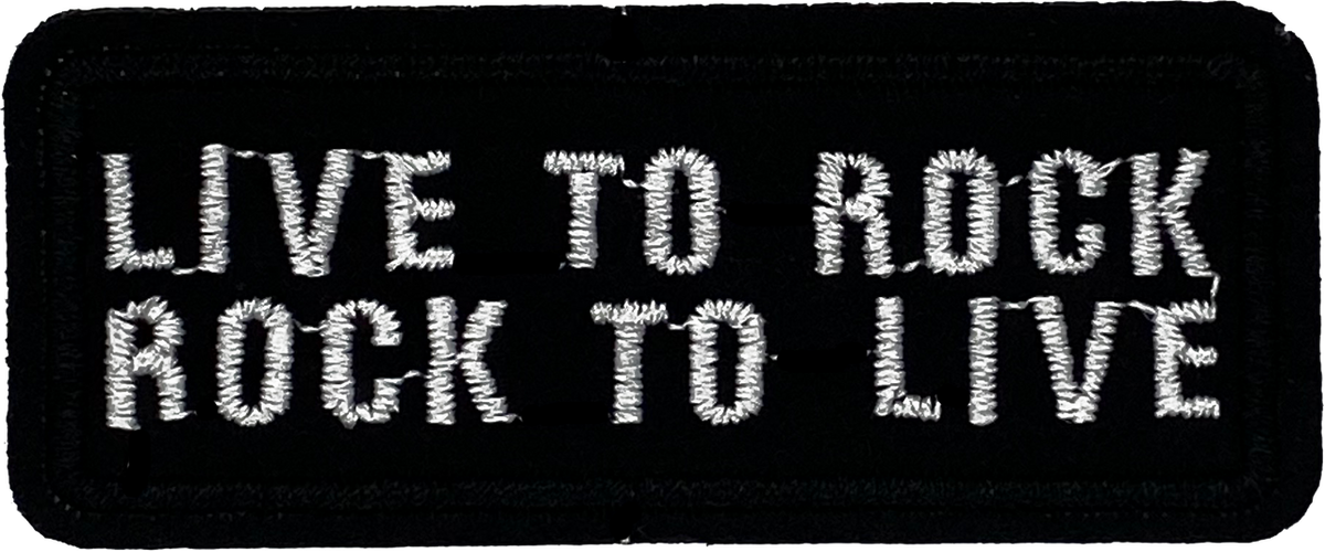 Live to Rock - Rock to Live - Patch
