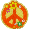Peach Sign Chenille - Patch