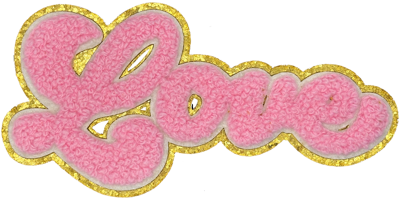 Chenille Love - Patch