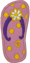 Light Pink Flip Flop - Patch