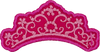 Pink Tiara - Patch